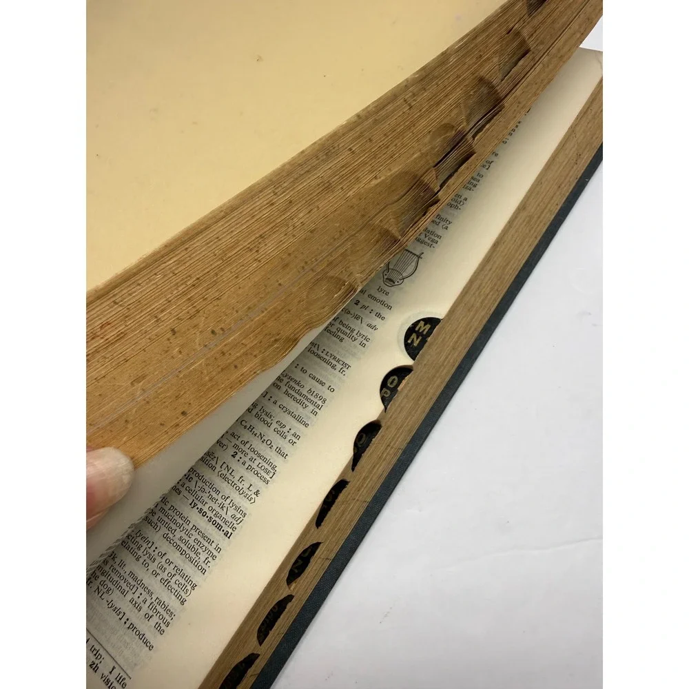 Vintage Websters Seventh New Collegiate Dictionary Hardcover 1970 Merriam Co